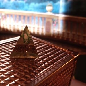 Decorative Pyramid Paperweight